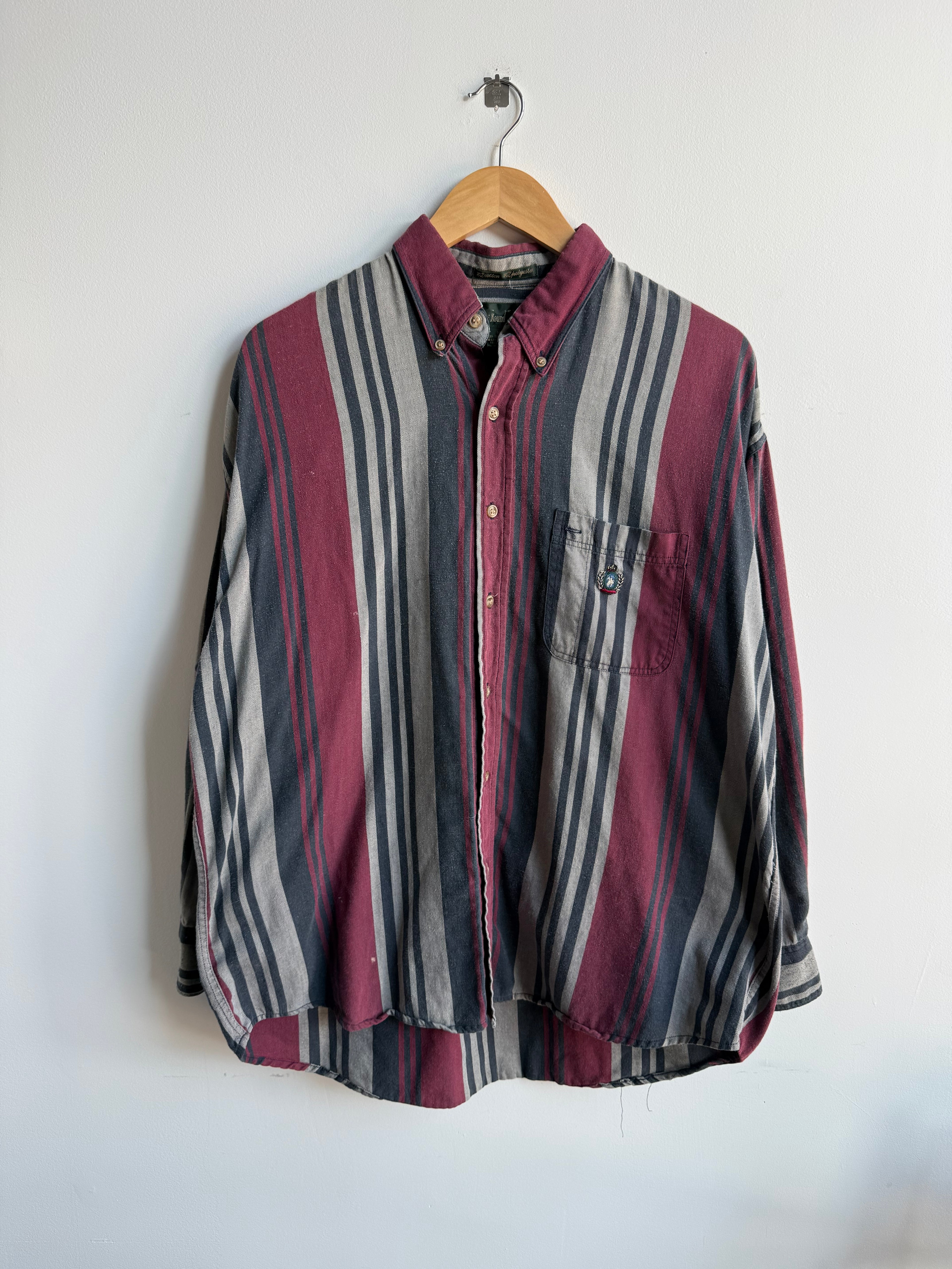 (M) Knights of the Round Table Button Up