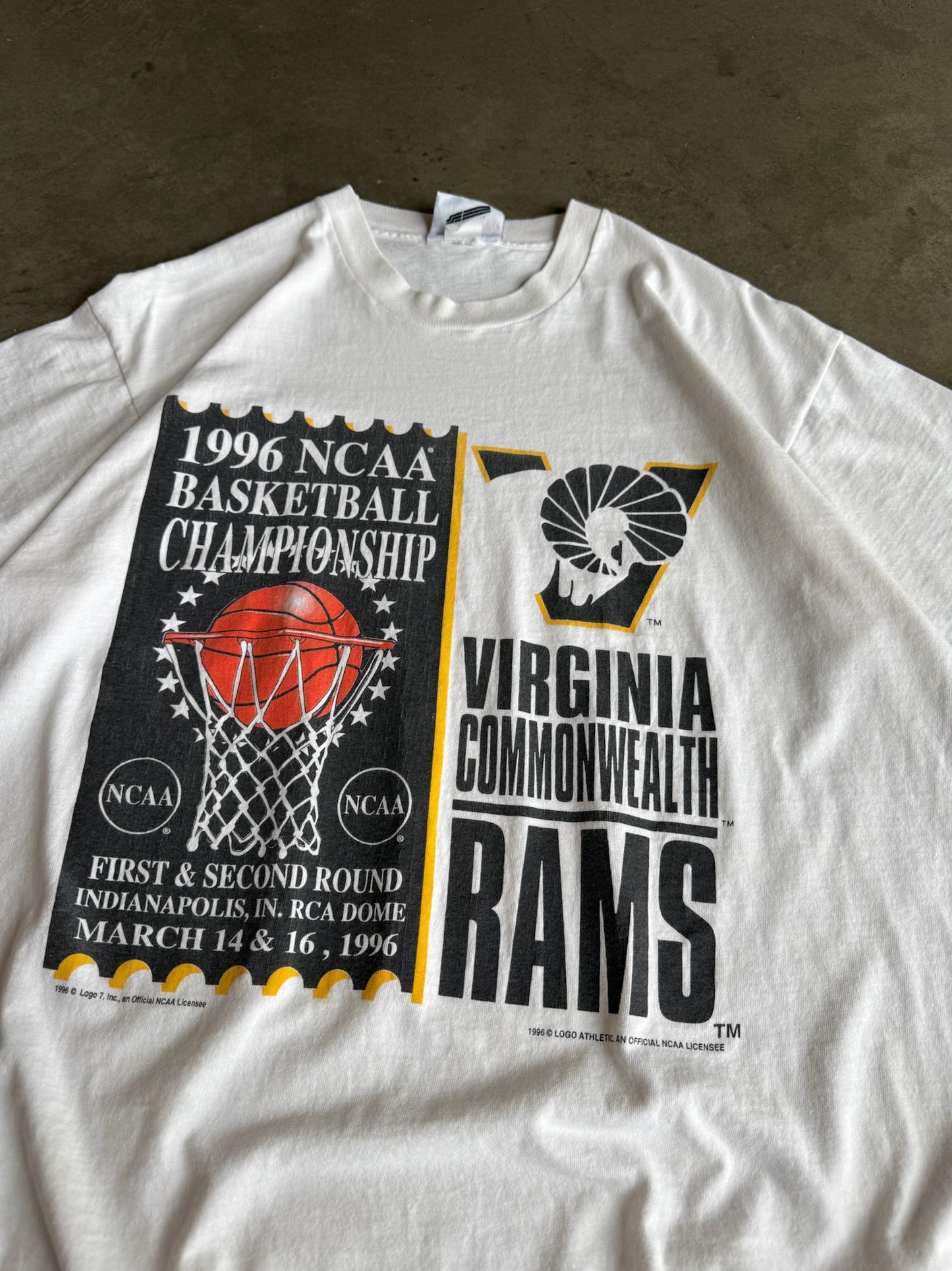 (XL) VCU Rams Basketball Tee