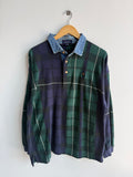 (XL) Gant Plaid Rugby Shirt