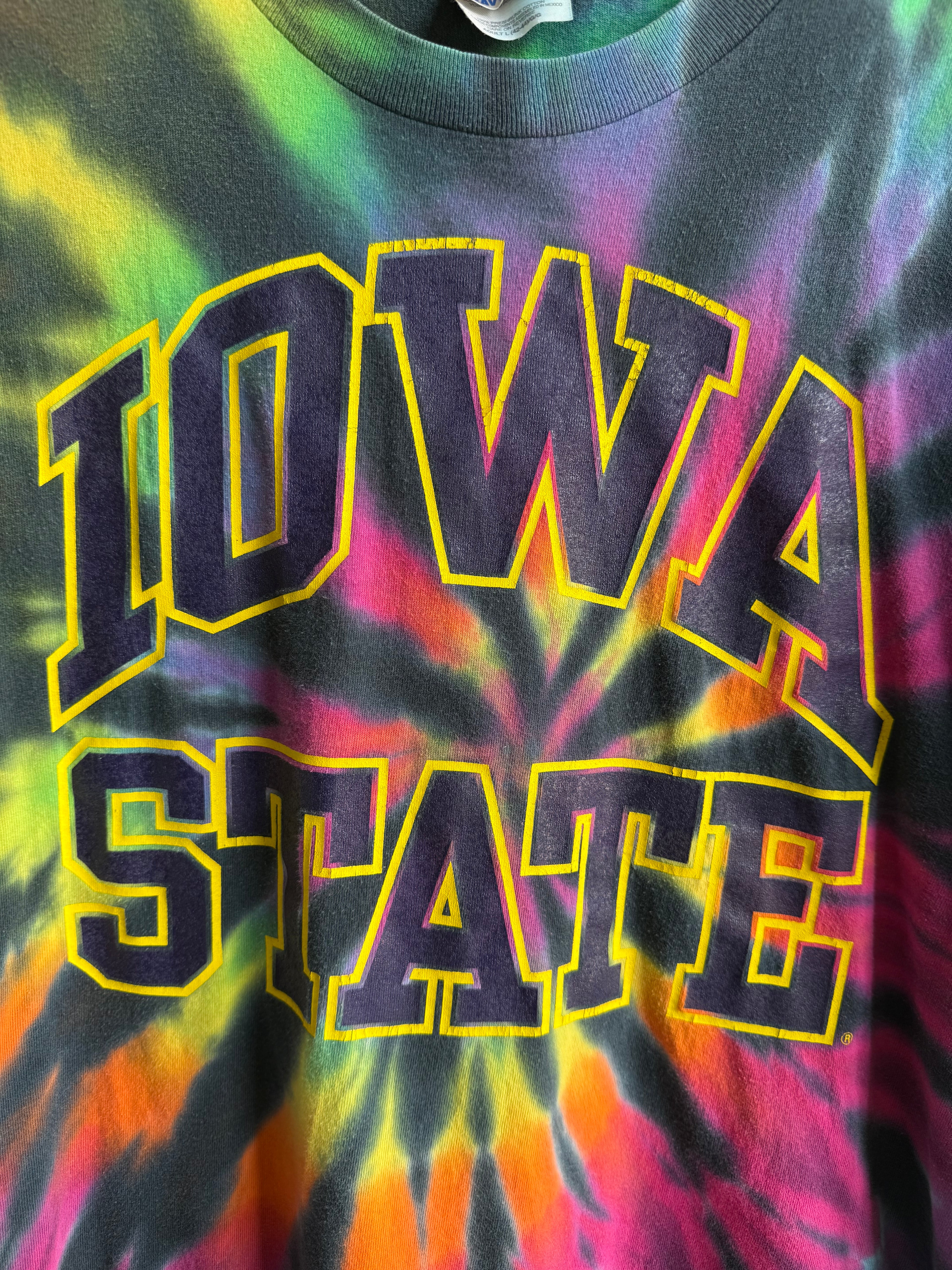 (L) Iowa State Tie Dye Tee