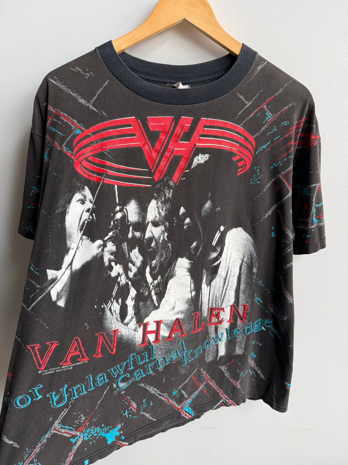 (L) Van Halen All Over Print Band Tee
