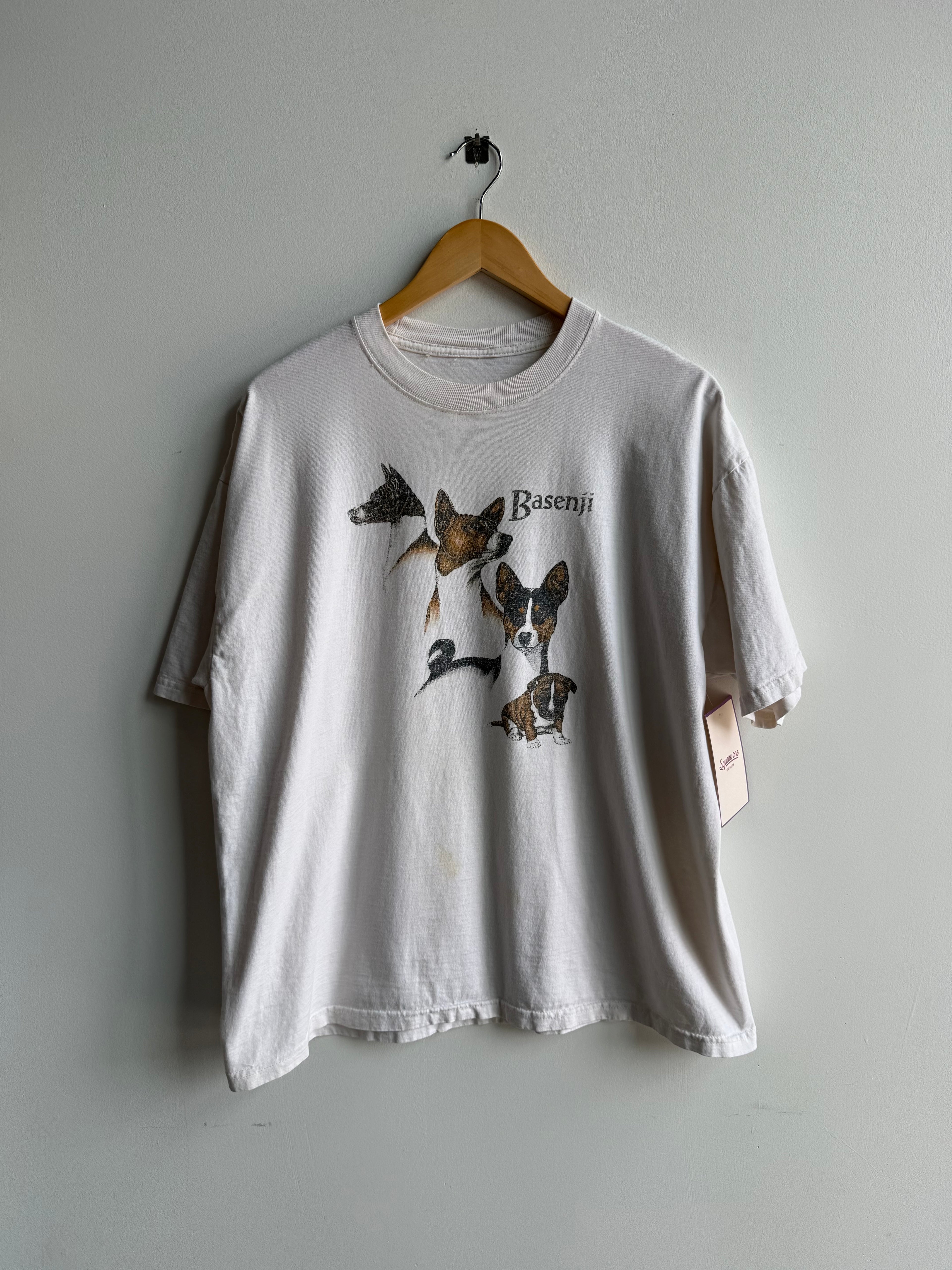 (L) Basenji Dog Tee