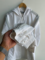 (XL) White Nike Windbreaker Jacket