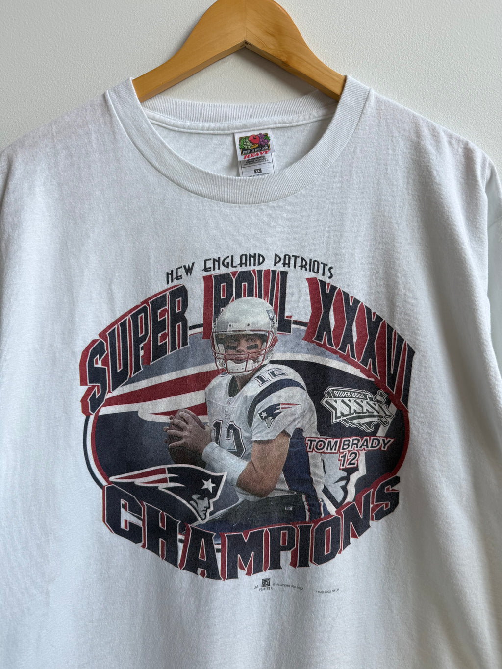 (XL) New England Patriots Tom Brady Tee