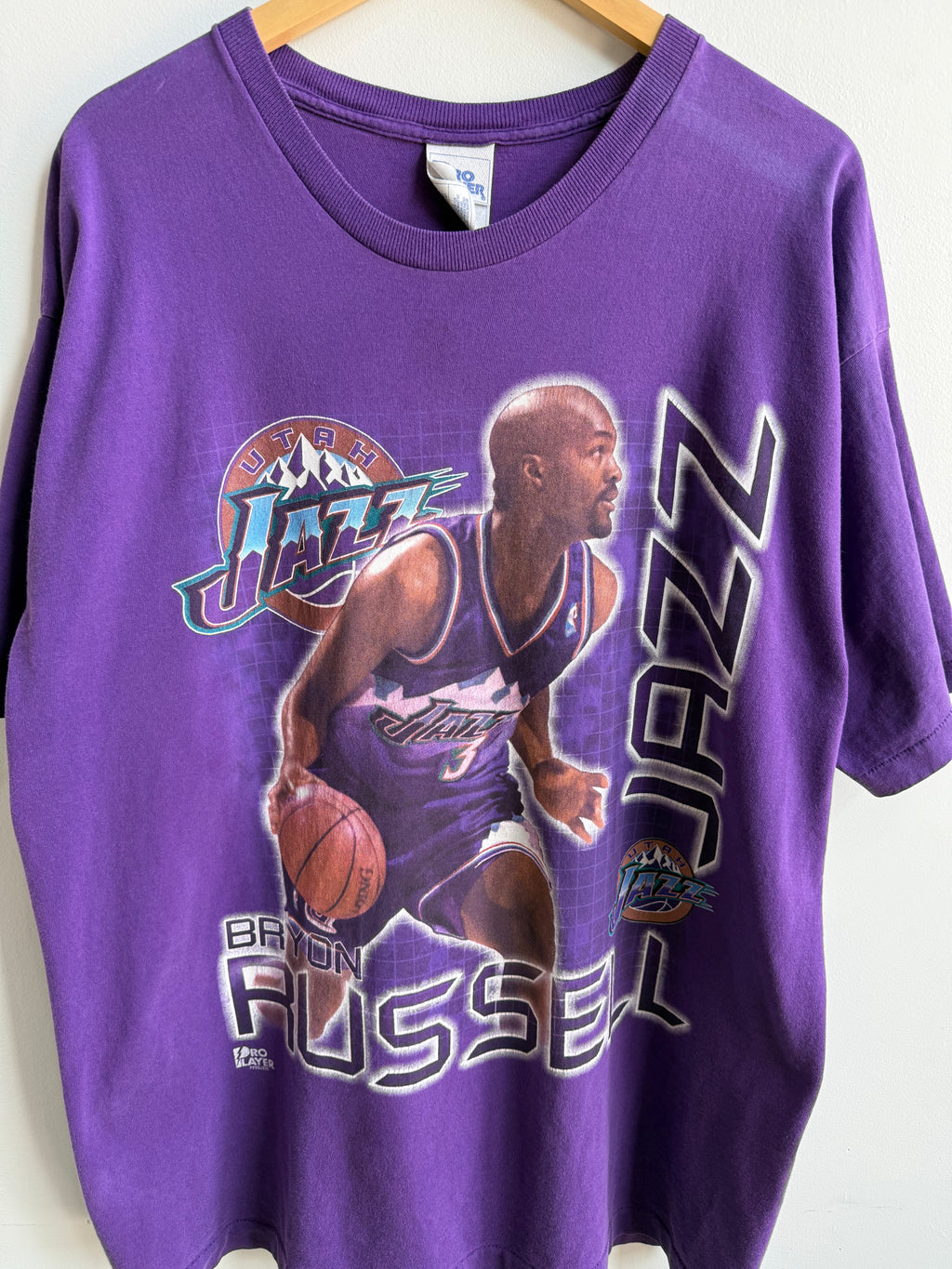 (XXL) Utah Jazz Bryon Russell Tee