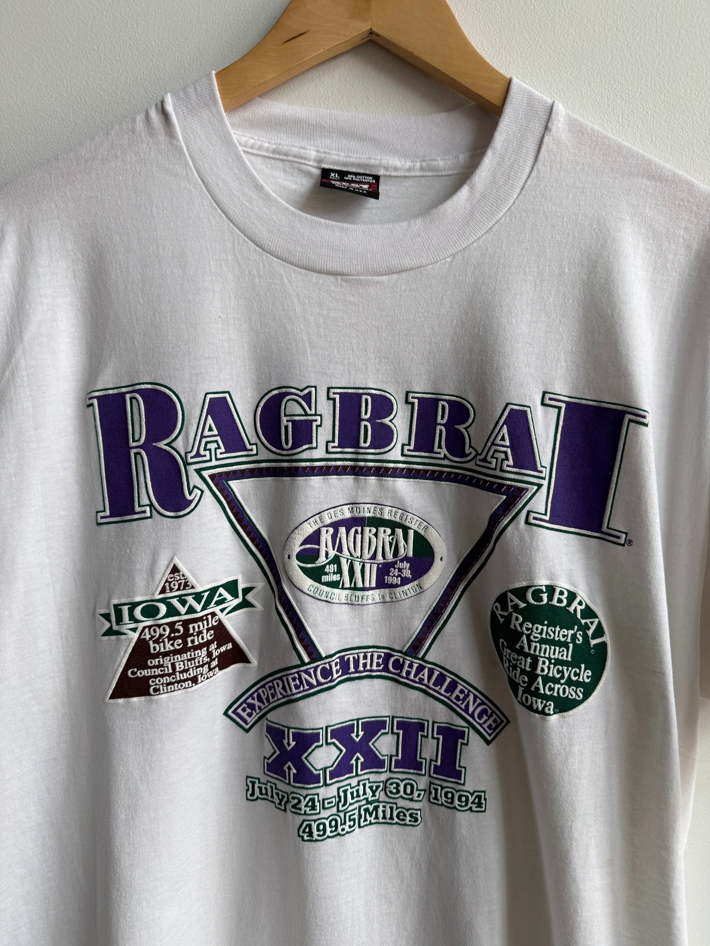 (XL) Ragbri 1994 Tee