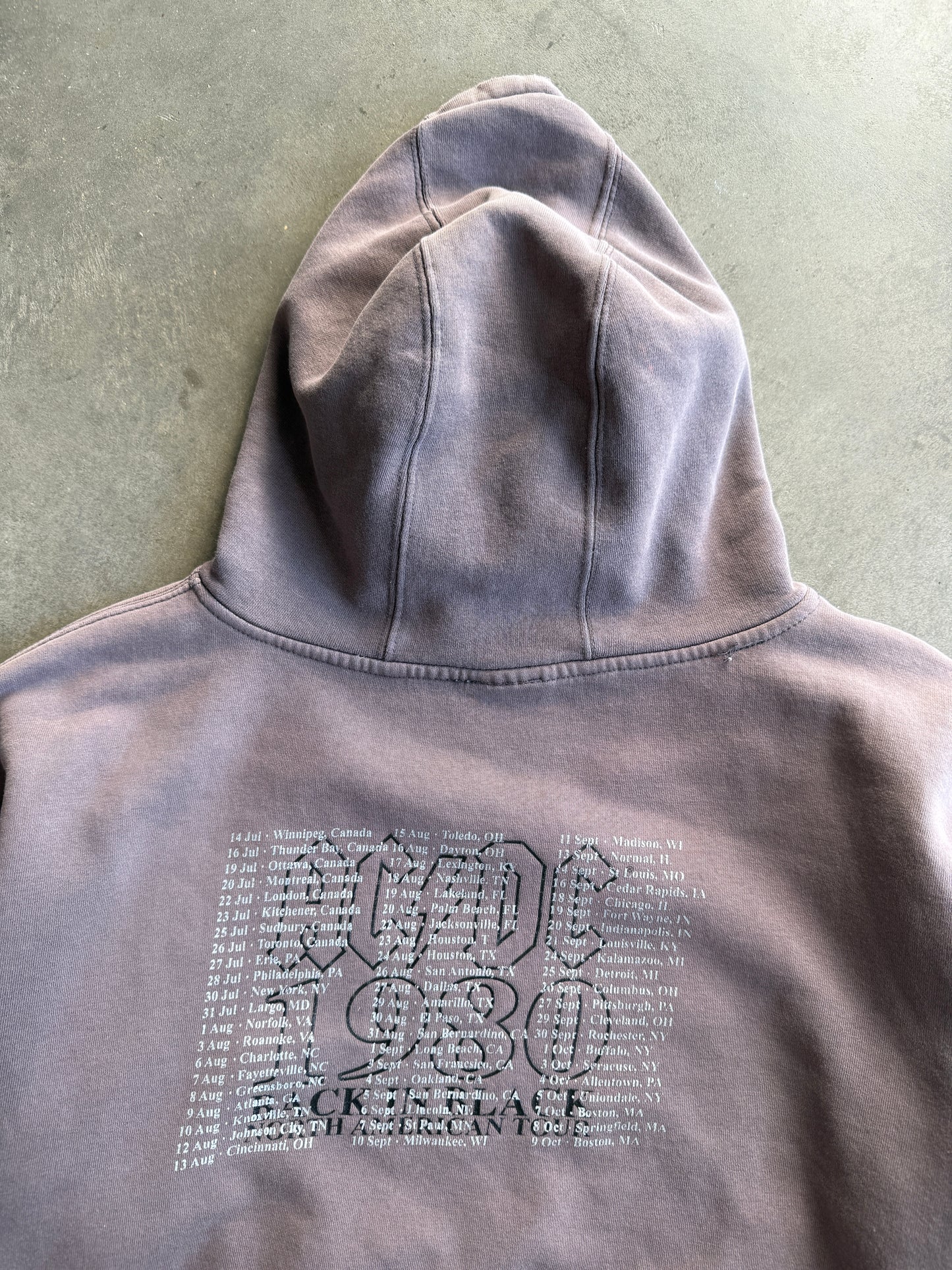 (XL) AC/DC Back In Black Hoodie