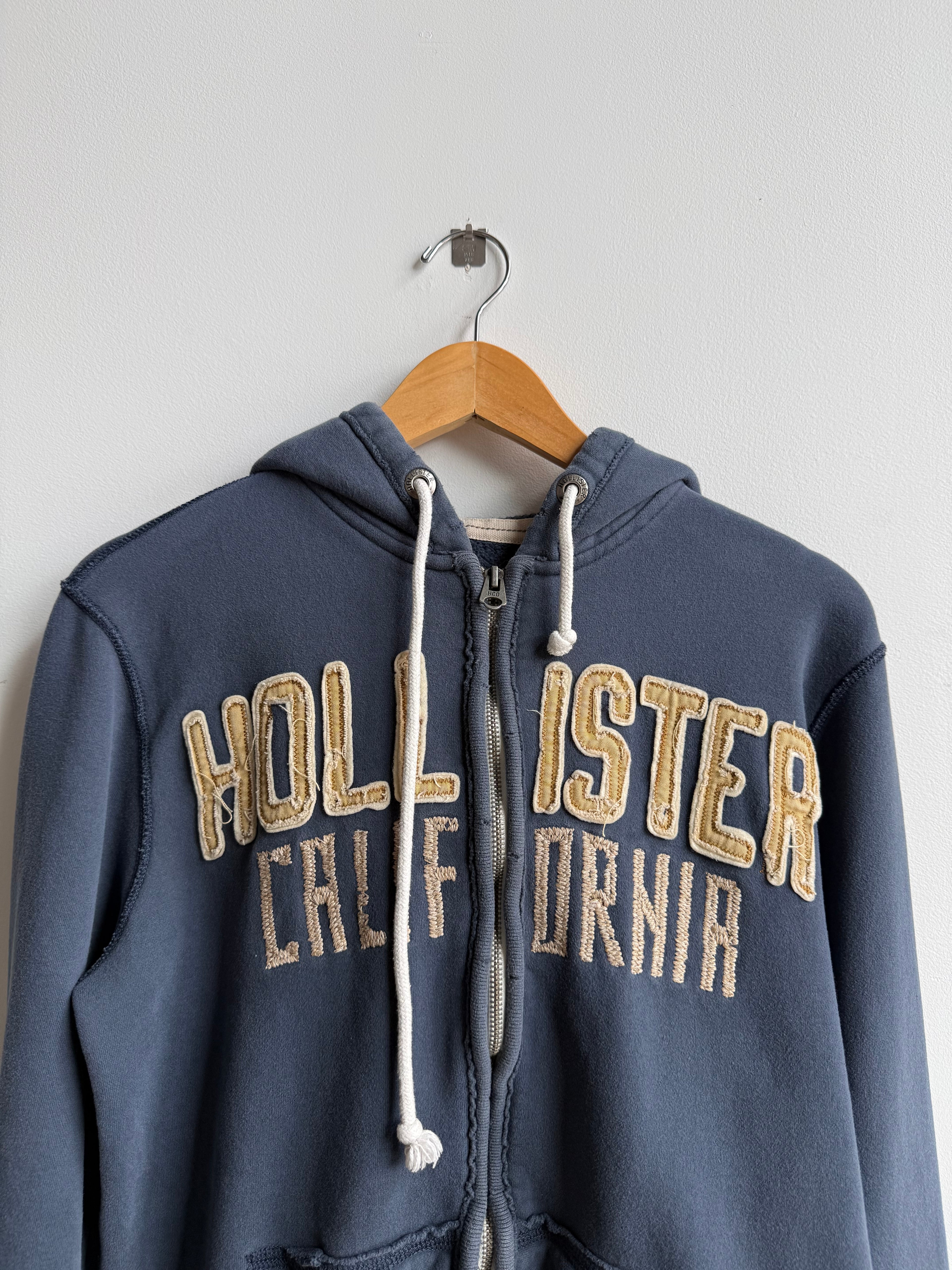 (L) Hollister Zip Up Hoodie