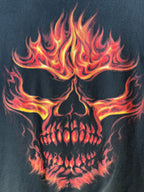 (L) Flame Skull Tee