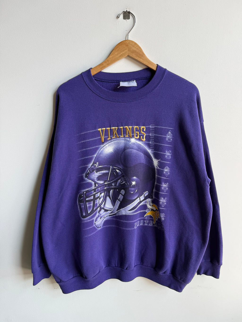 (XXL) Minnesota Vikings Helmet Crew