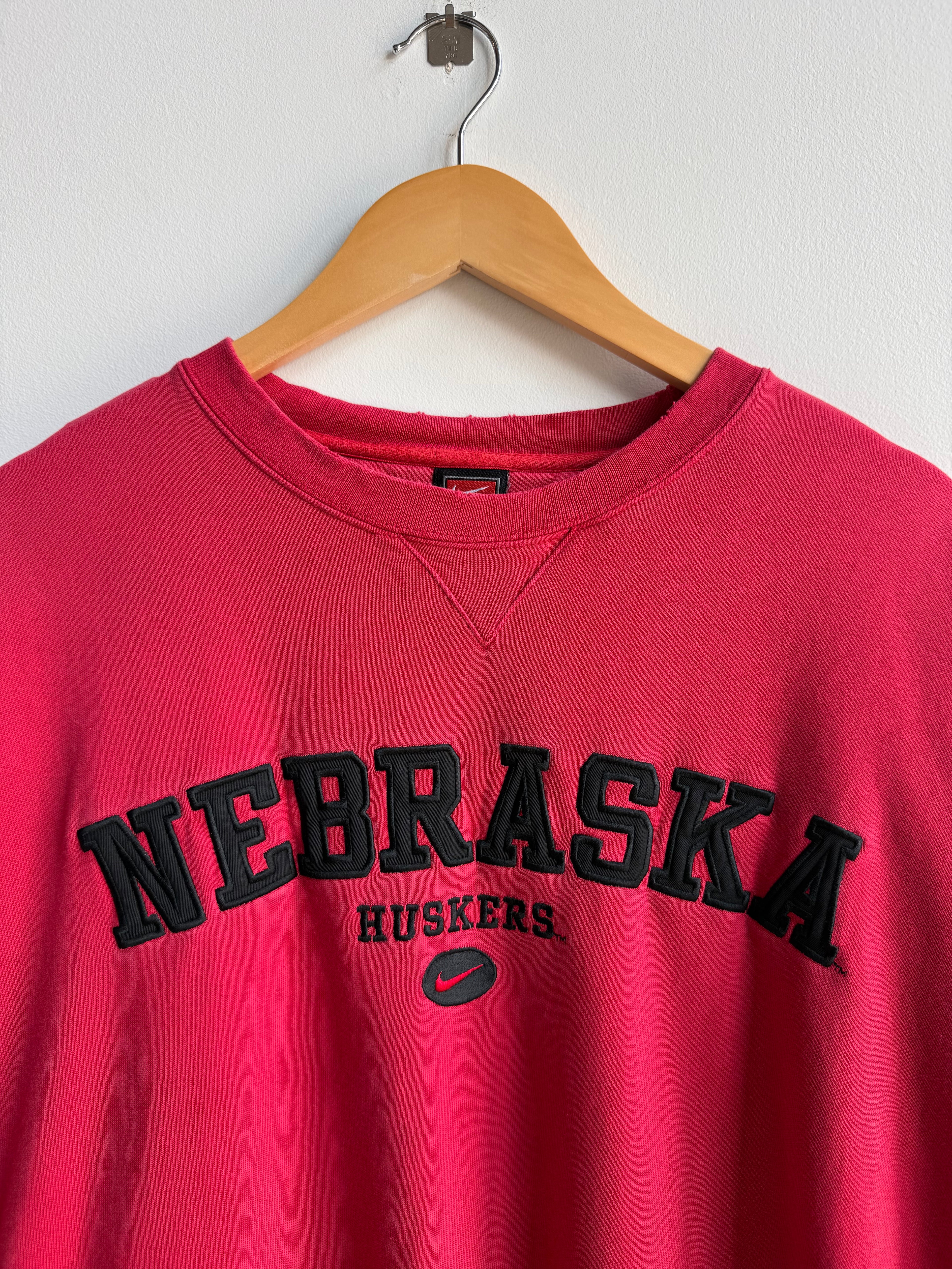 (XL) Nebraska Cornhuskers Nike Crew