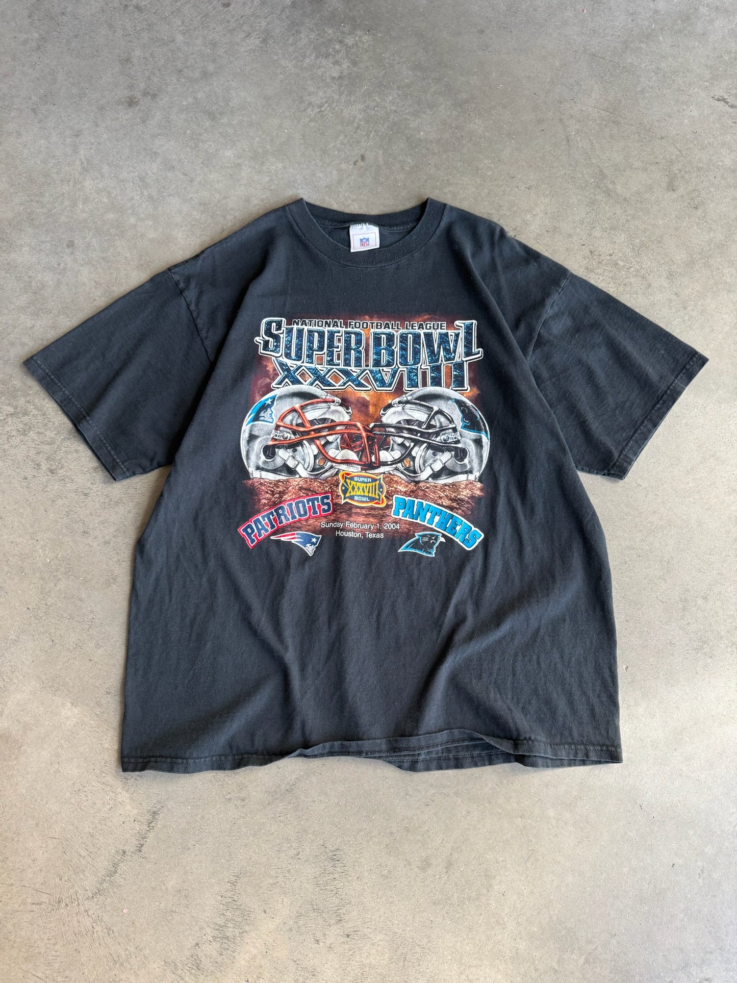 (XL) Super Bowl XXXVIII Tee