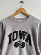 (L) Iowa Reverse Weave Crew