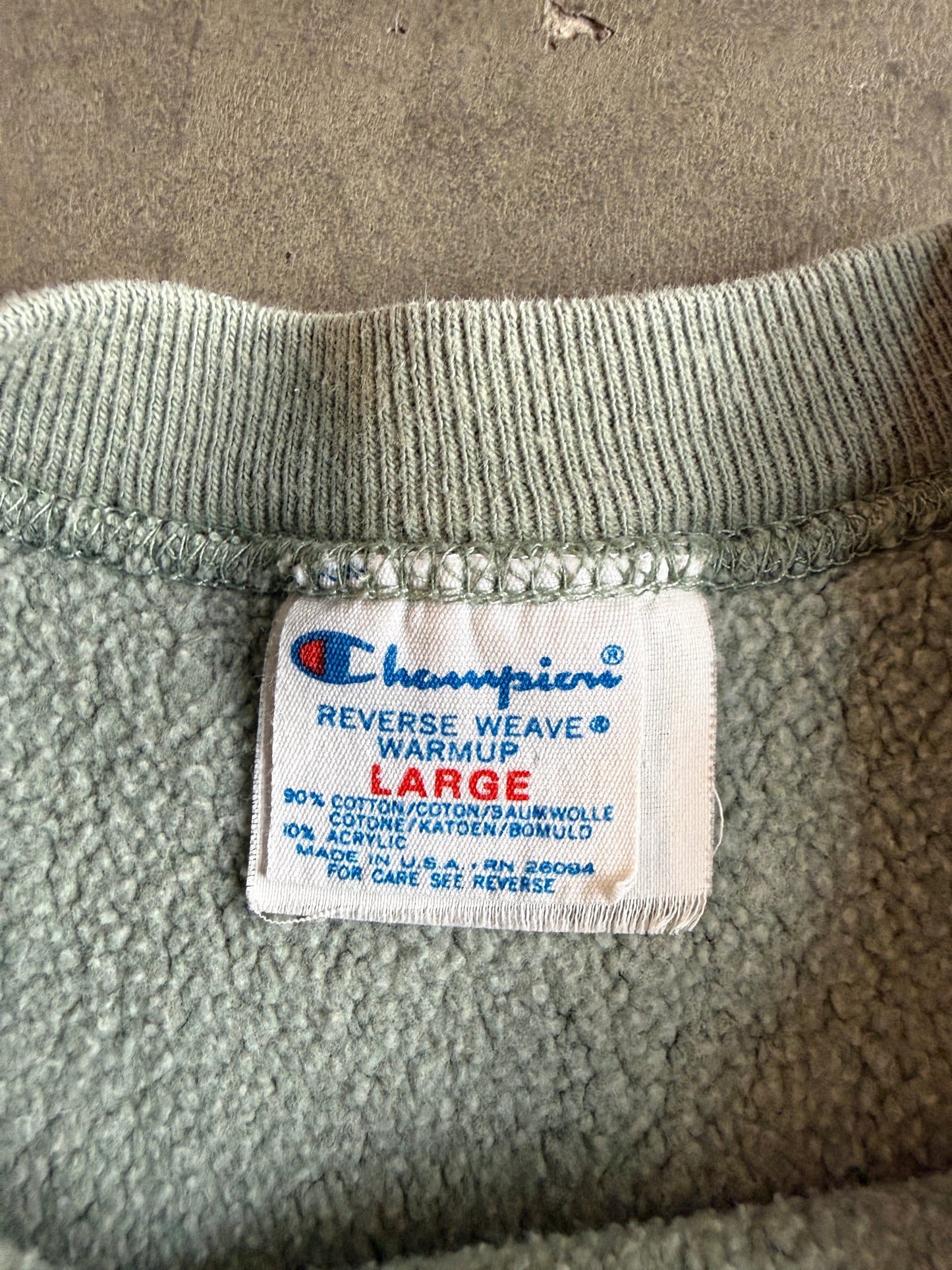 (L) UNI Champion Reverse Weave Crew