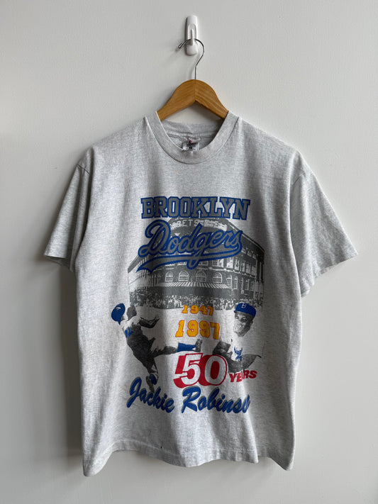 (L) Brooklyn Dodgers Jackie Robinson Tee