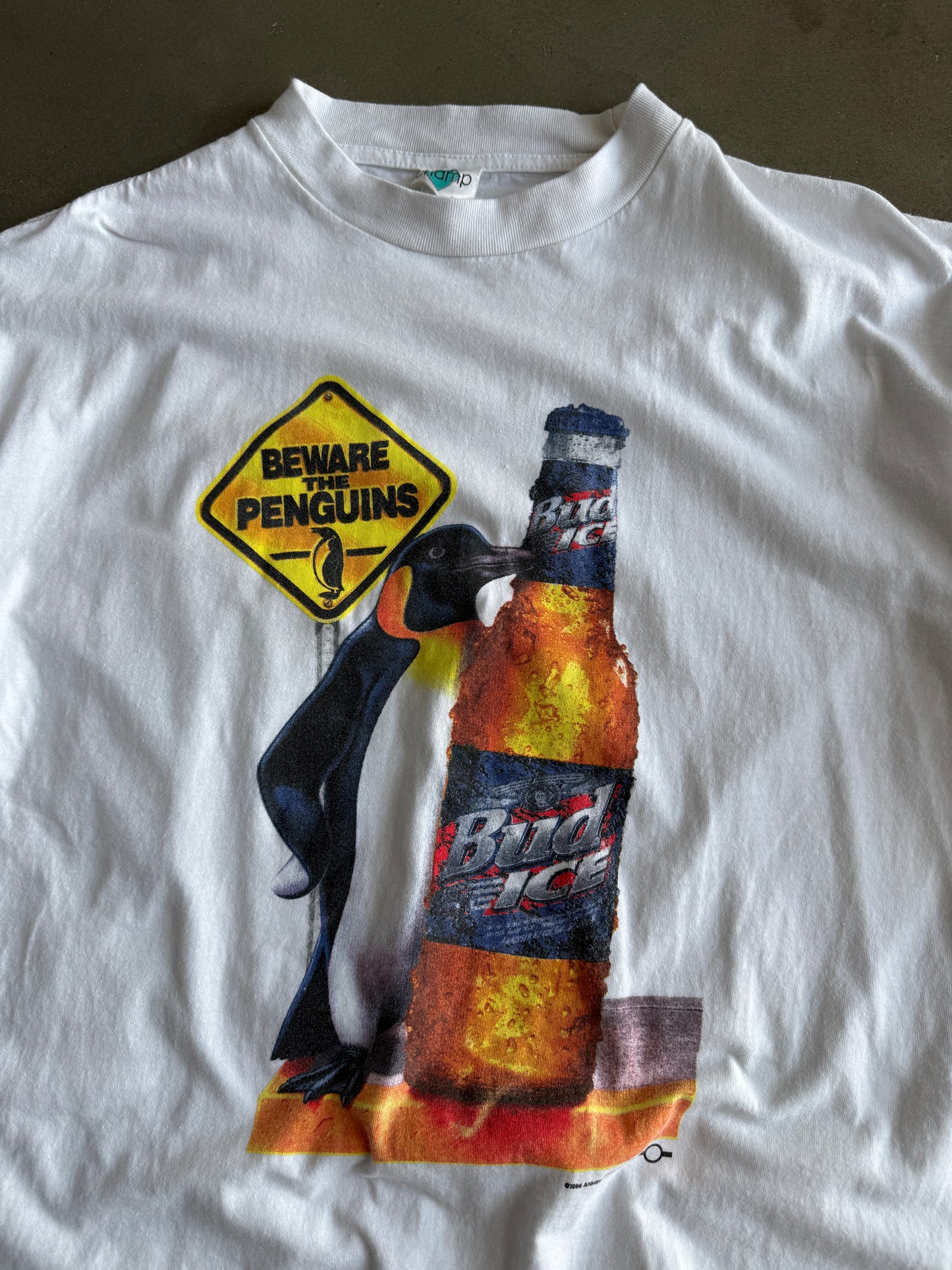 (XL) Bud Ice Penguin Tee