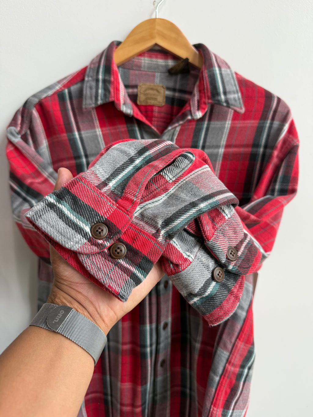 (L) St John’s Bay Flannel Shirt