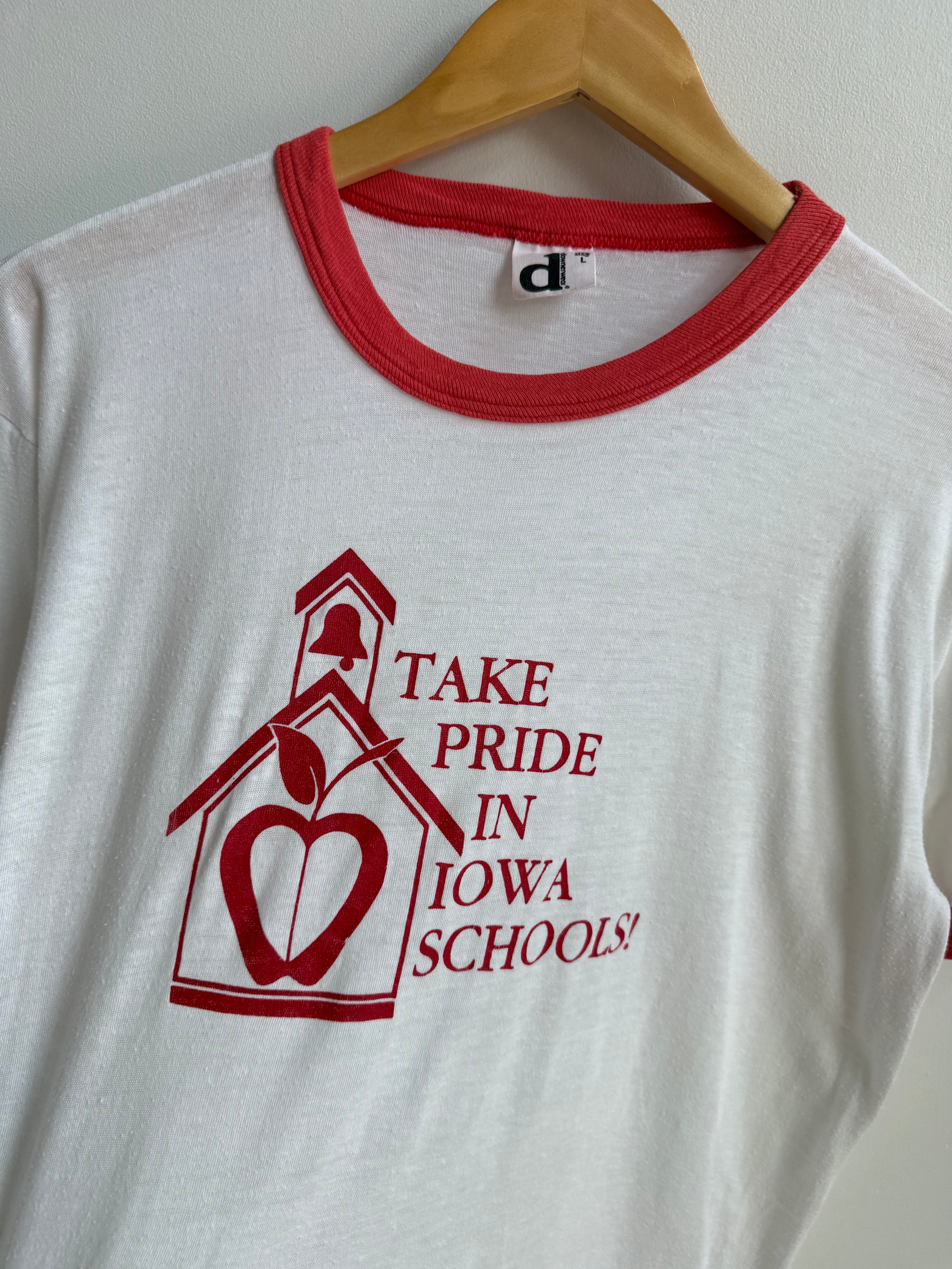 (M) Take Pride in Iowa Schools Tee