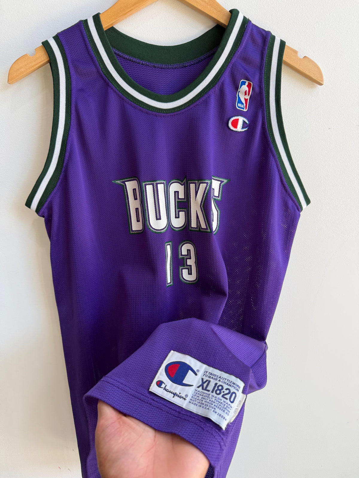 (S) Milwaukee Bucks Glenn Robinson Jersey