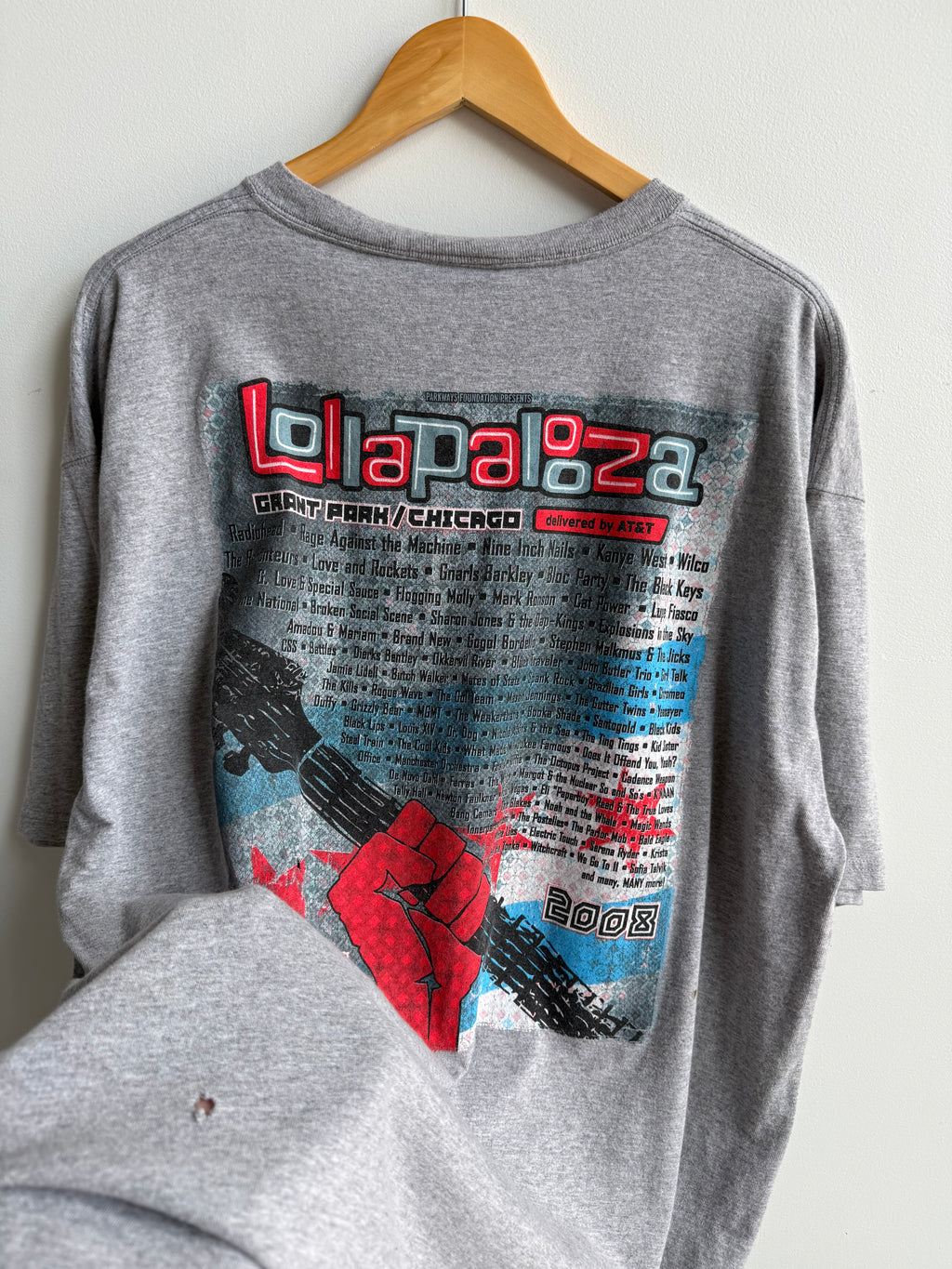 (XXL) Lollapalooza 2008 Tee