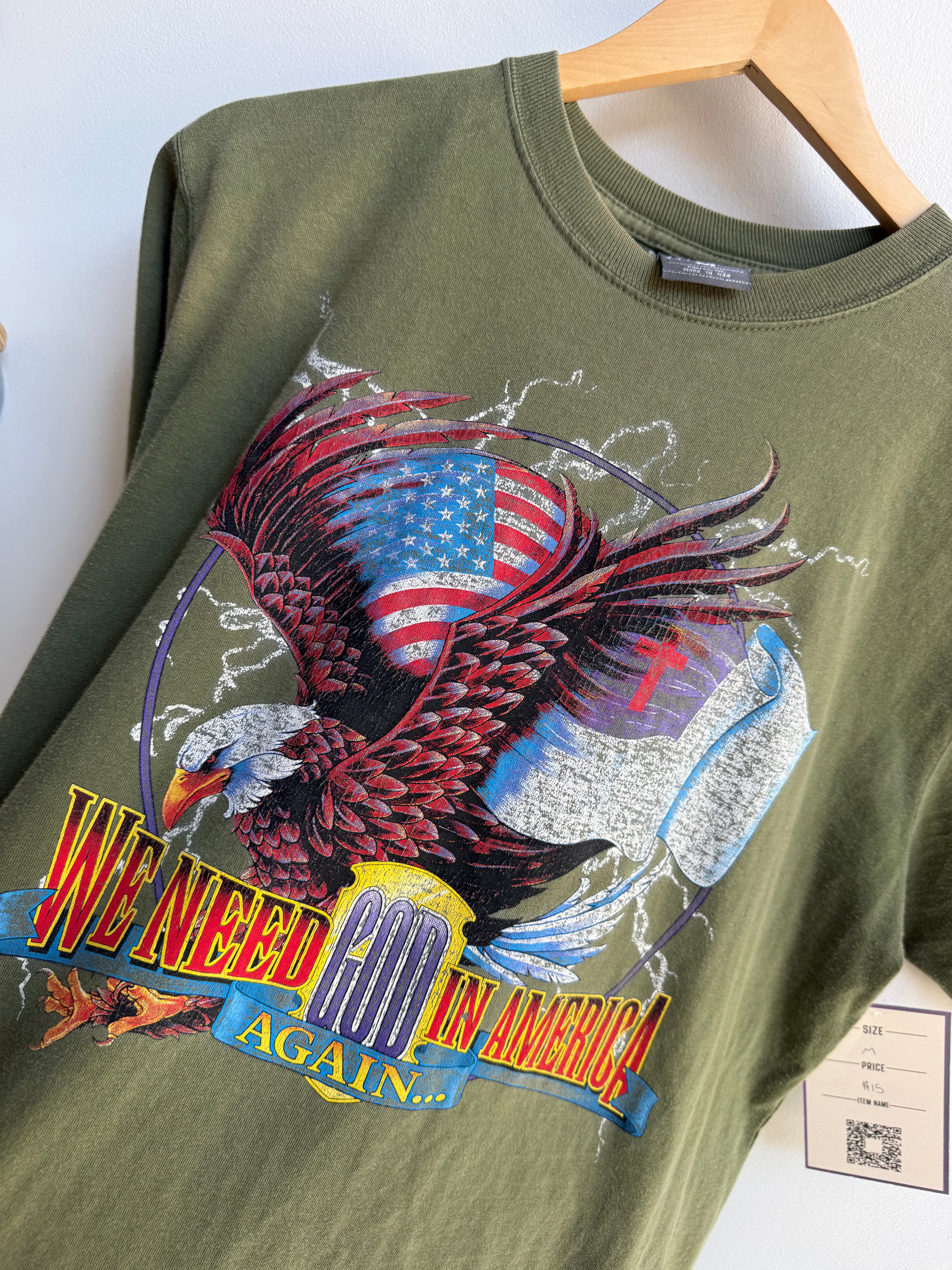 (M) God in America Tee