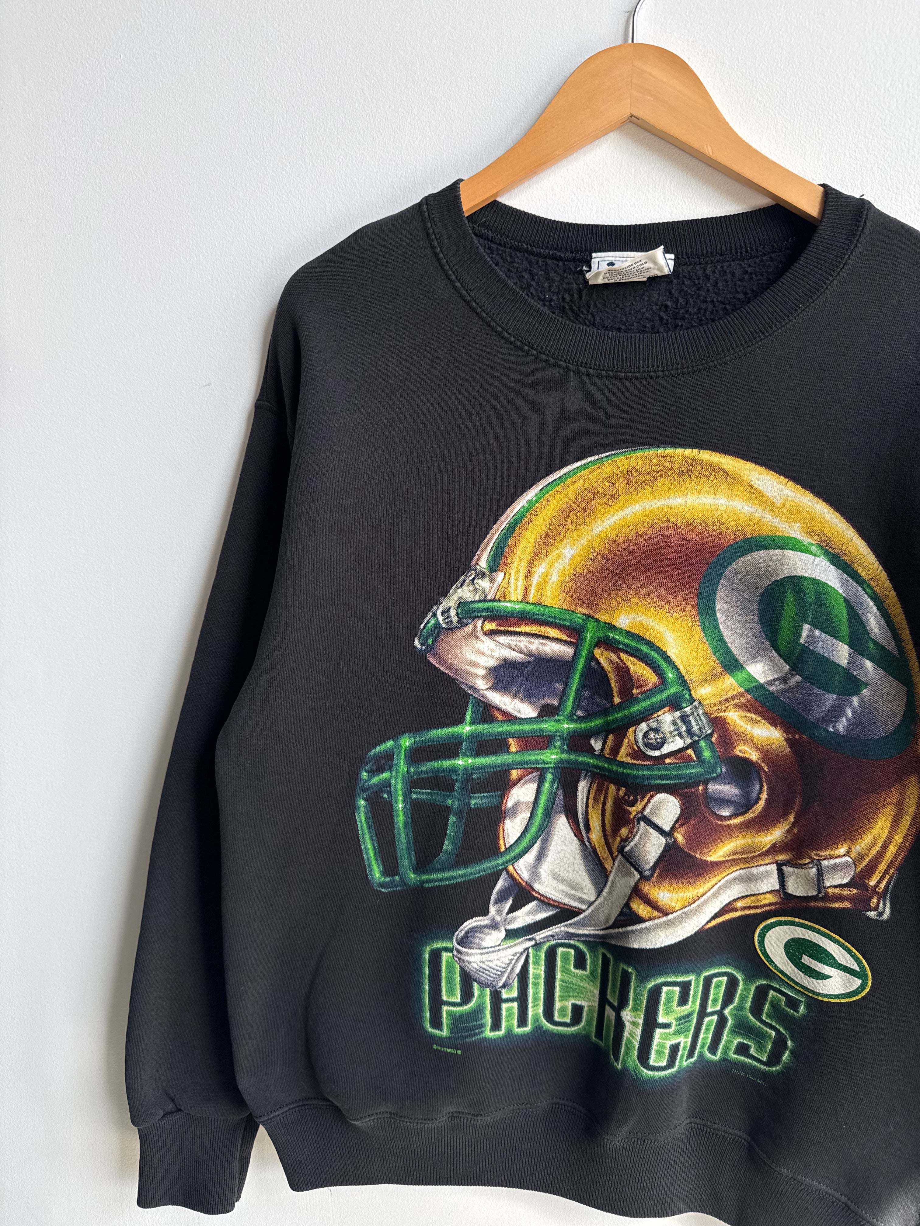 (M) Green Bay Packers Helmet Crew