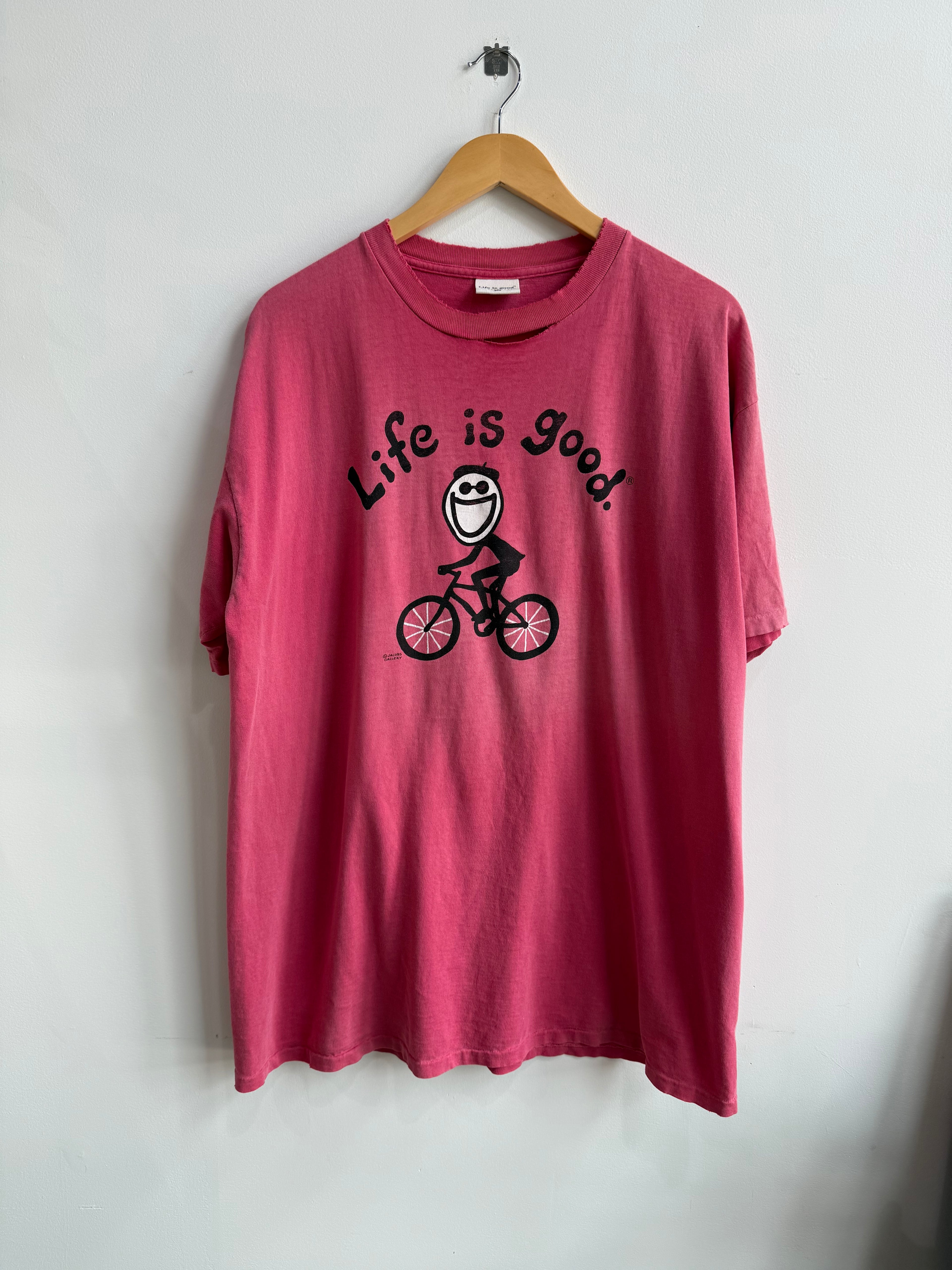 (XL) Life is Good Tee