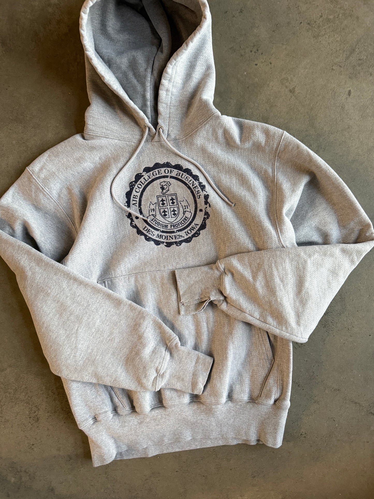 (S) AIB Champion Reverse Weave Hoodie