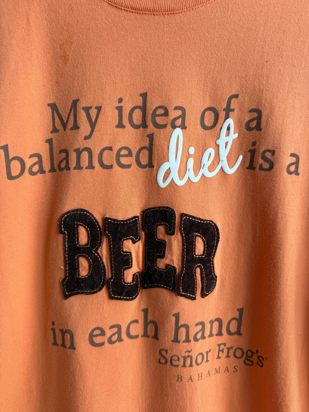 (M) Balanced Diet Beer Tee