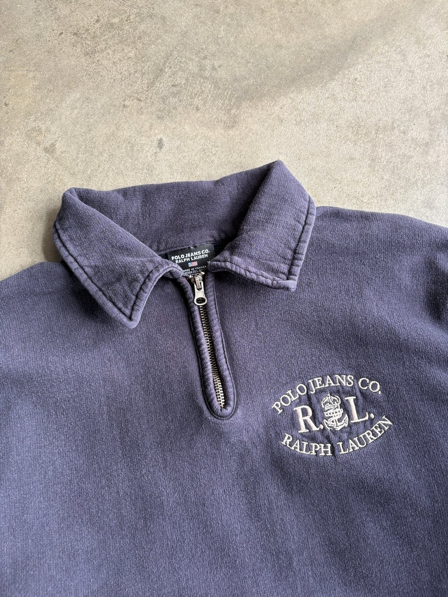 (L) Polo Jeans Pullover Crew