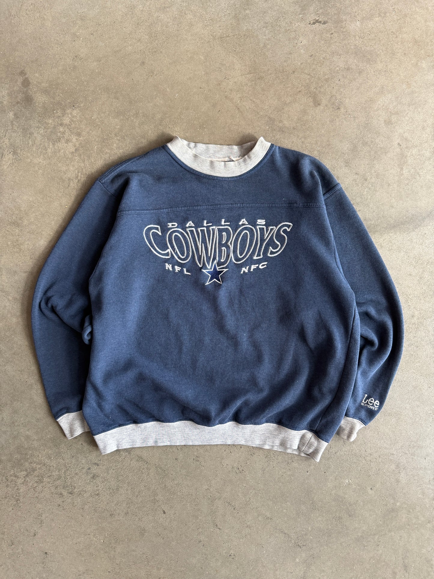 (M) Dallas Cowboys Lee Sport Crew