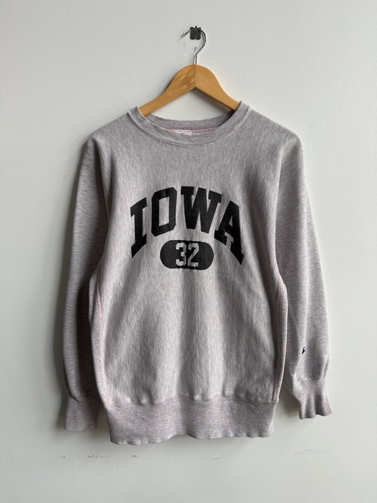 (L) Iowa Reverse Weave Crew