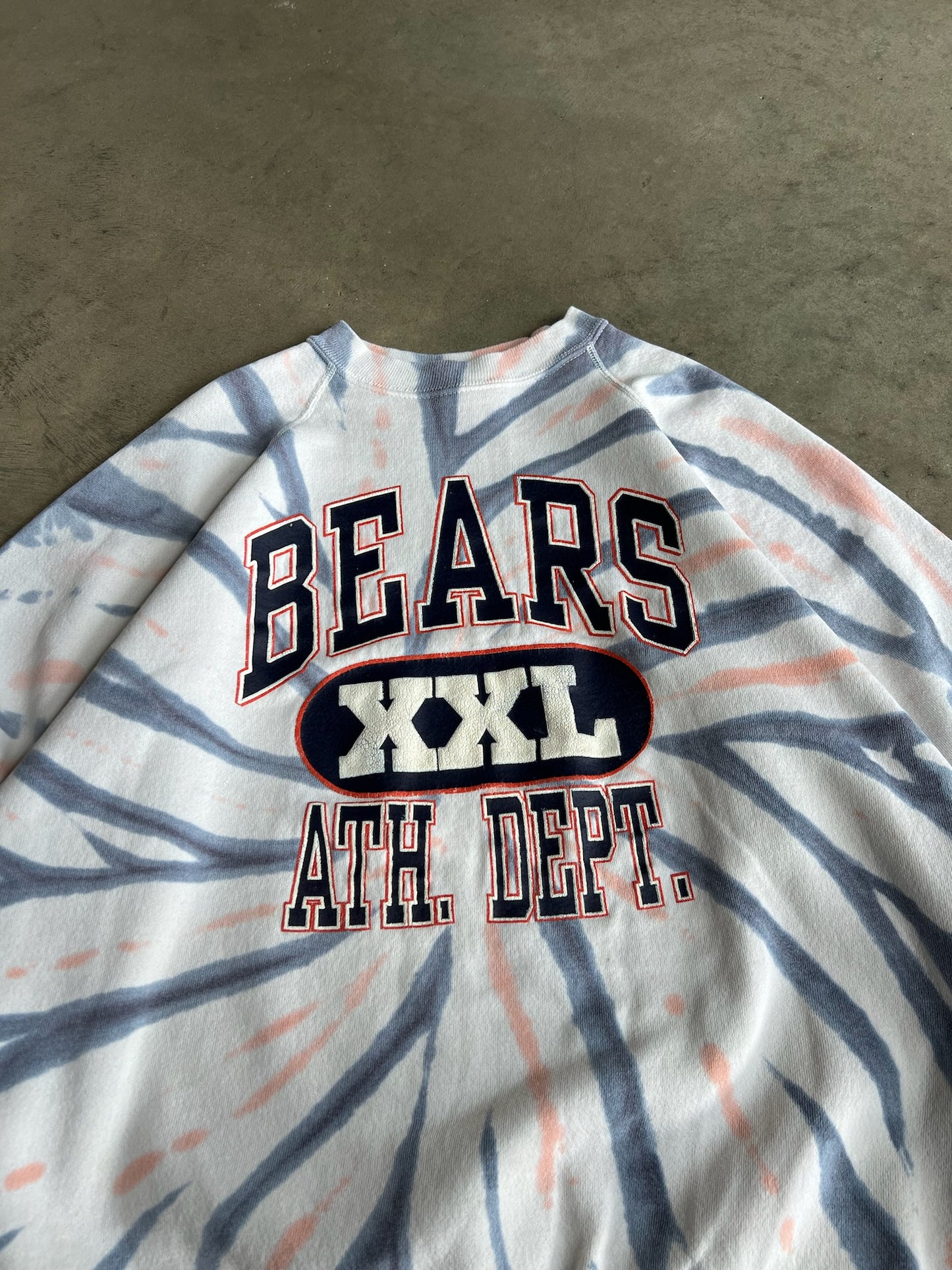 (XL) Bears Tie Dye Crew