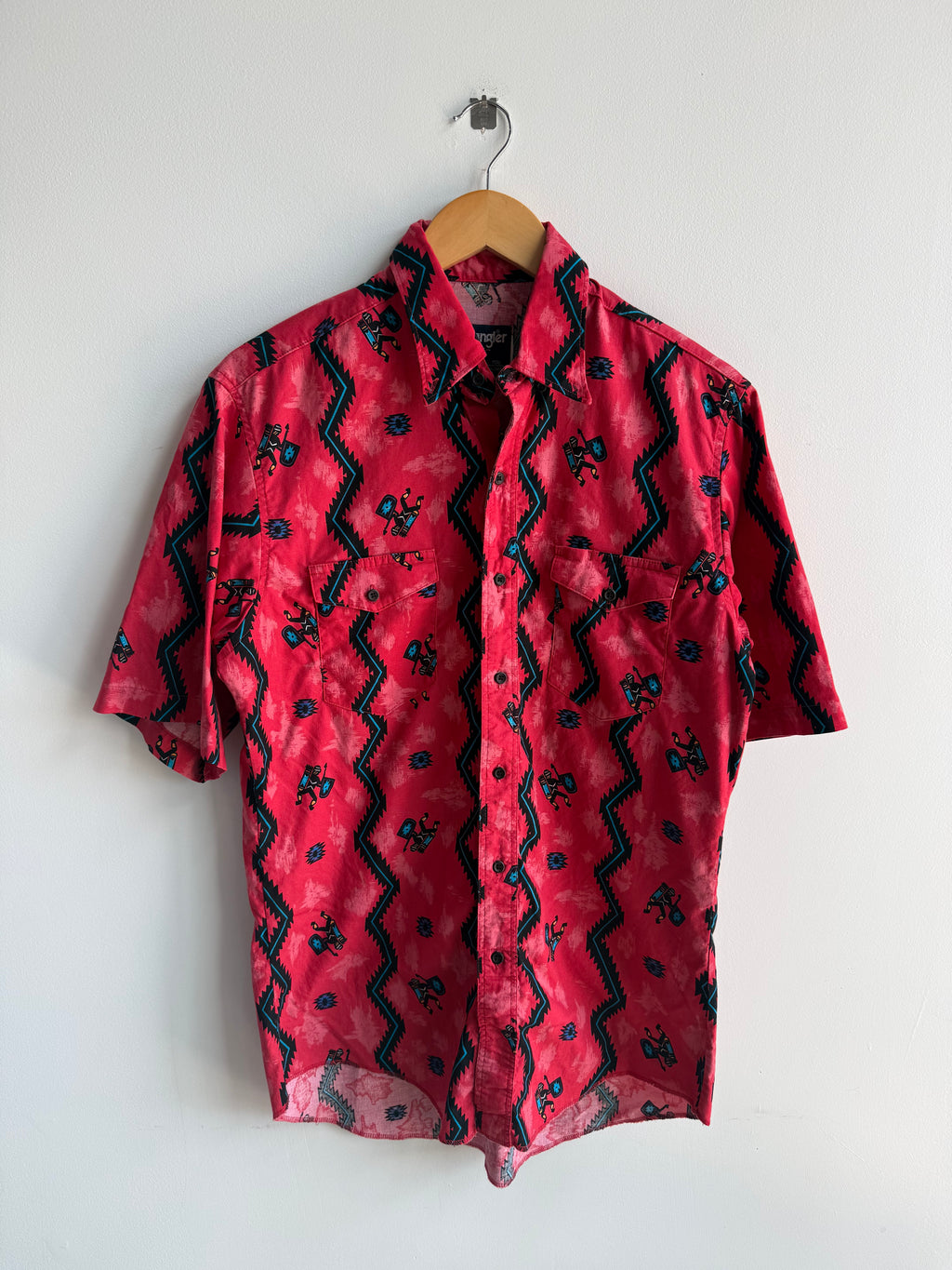 (M) Wrangler Pattern Shirt