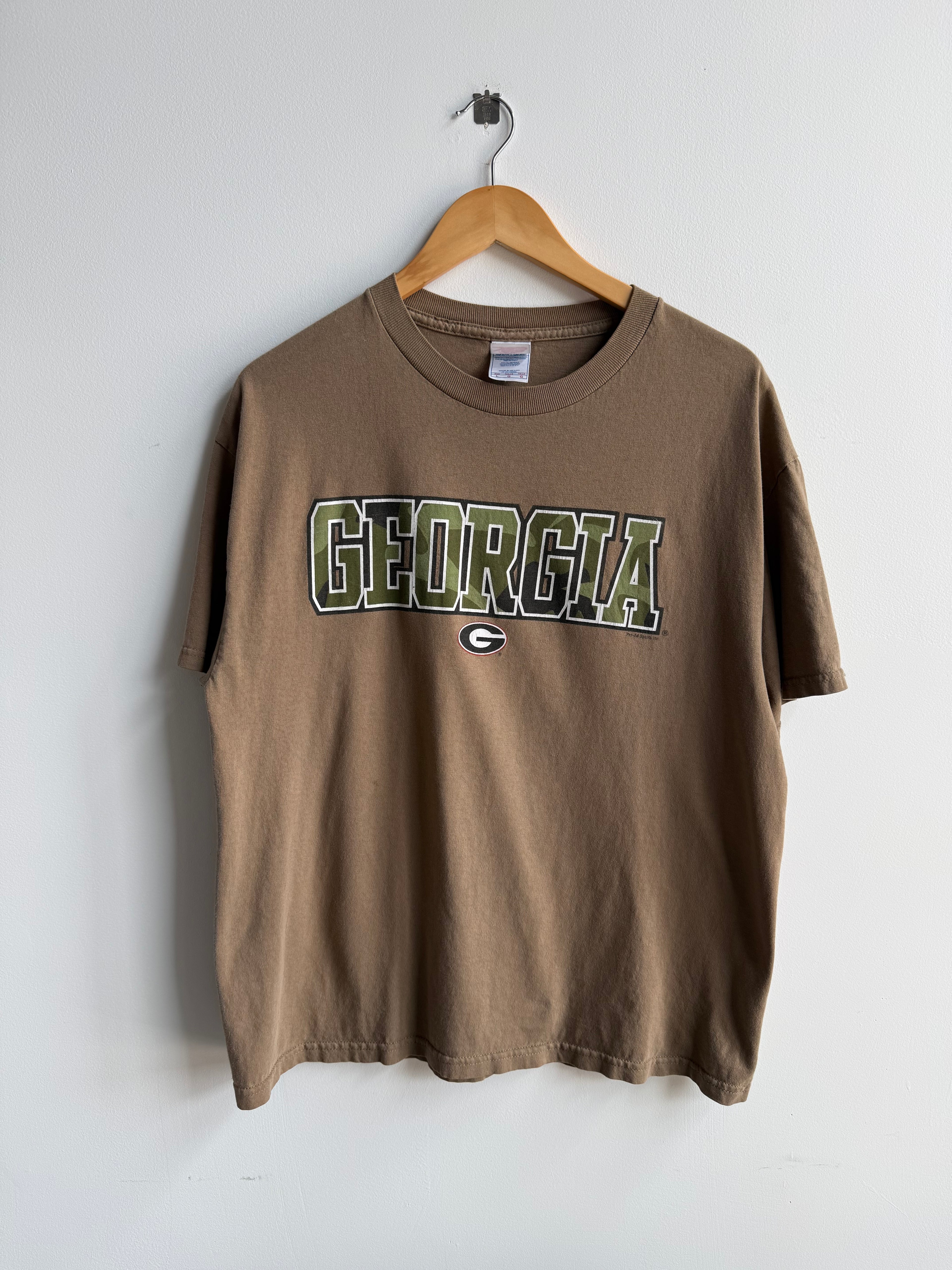 (L) Georgia Bulldogs Camo Tee
