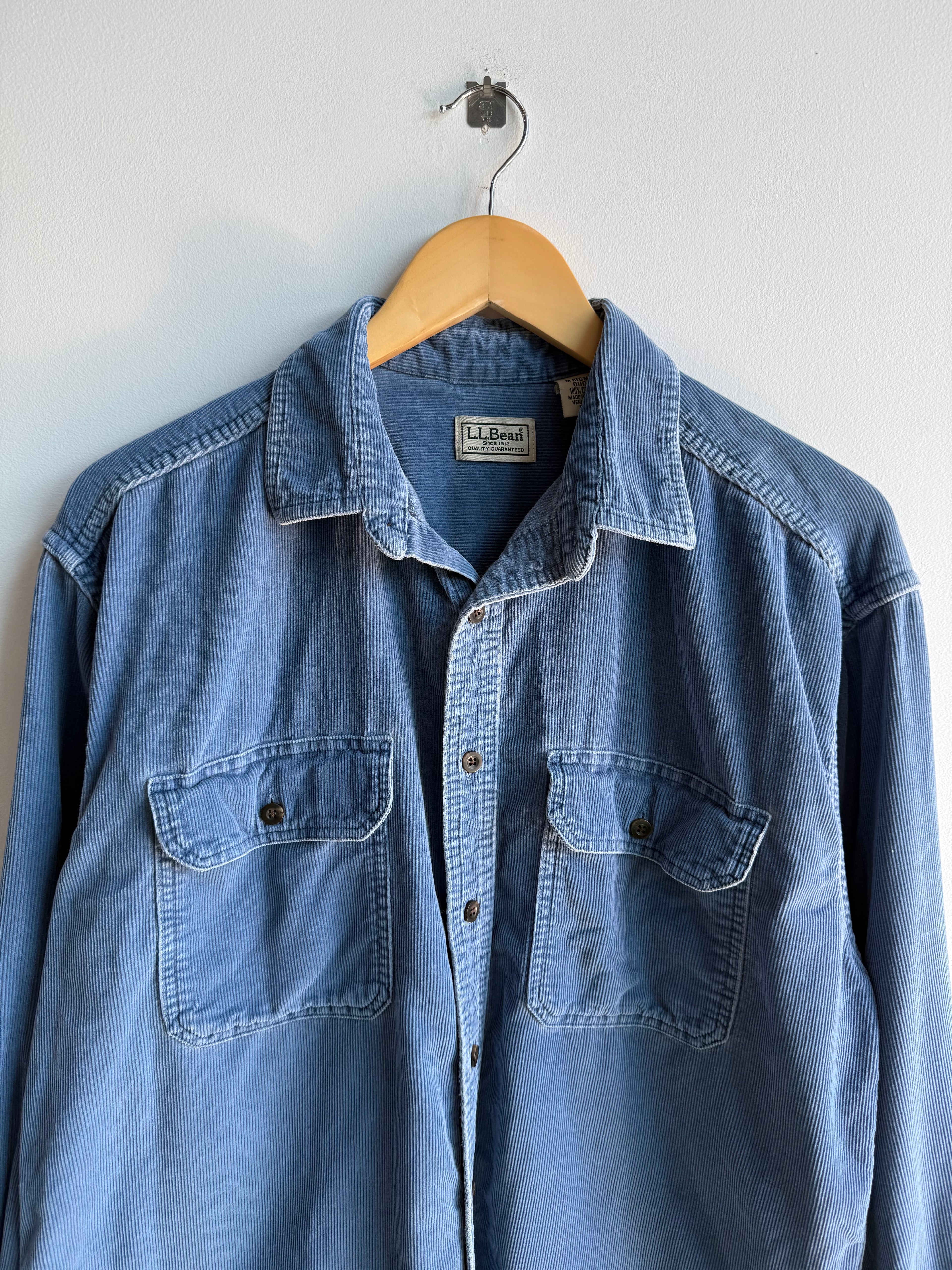 (L) LL Bean Corduroy Shirt