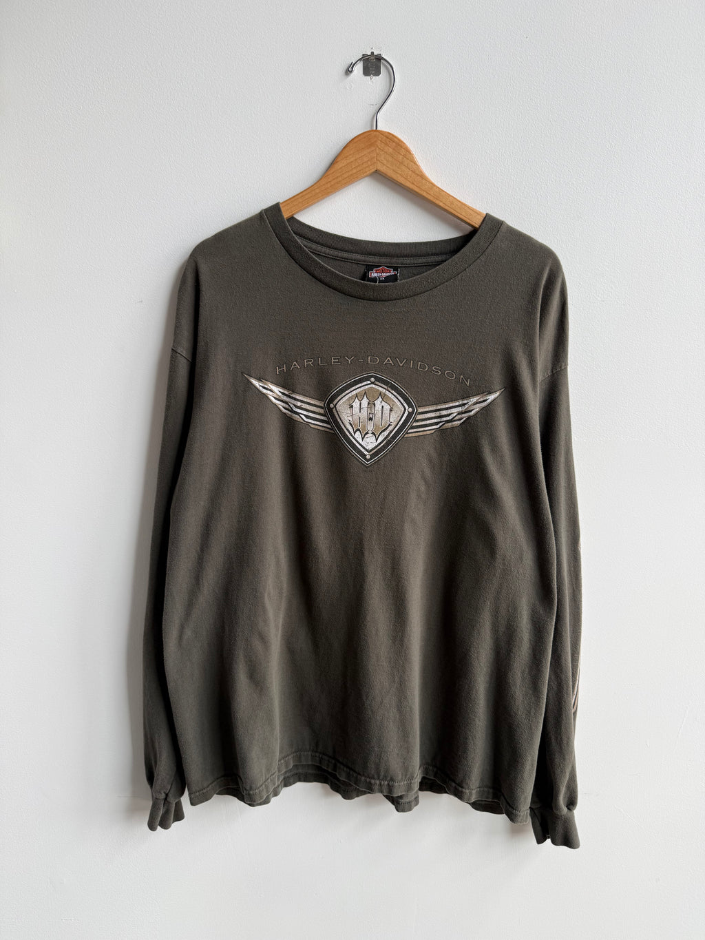 (XL) Harley Anchorage Long Sleeve Tee