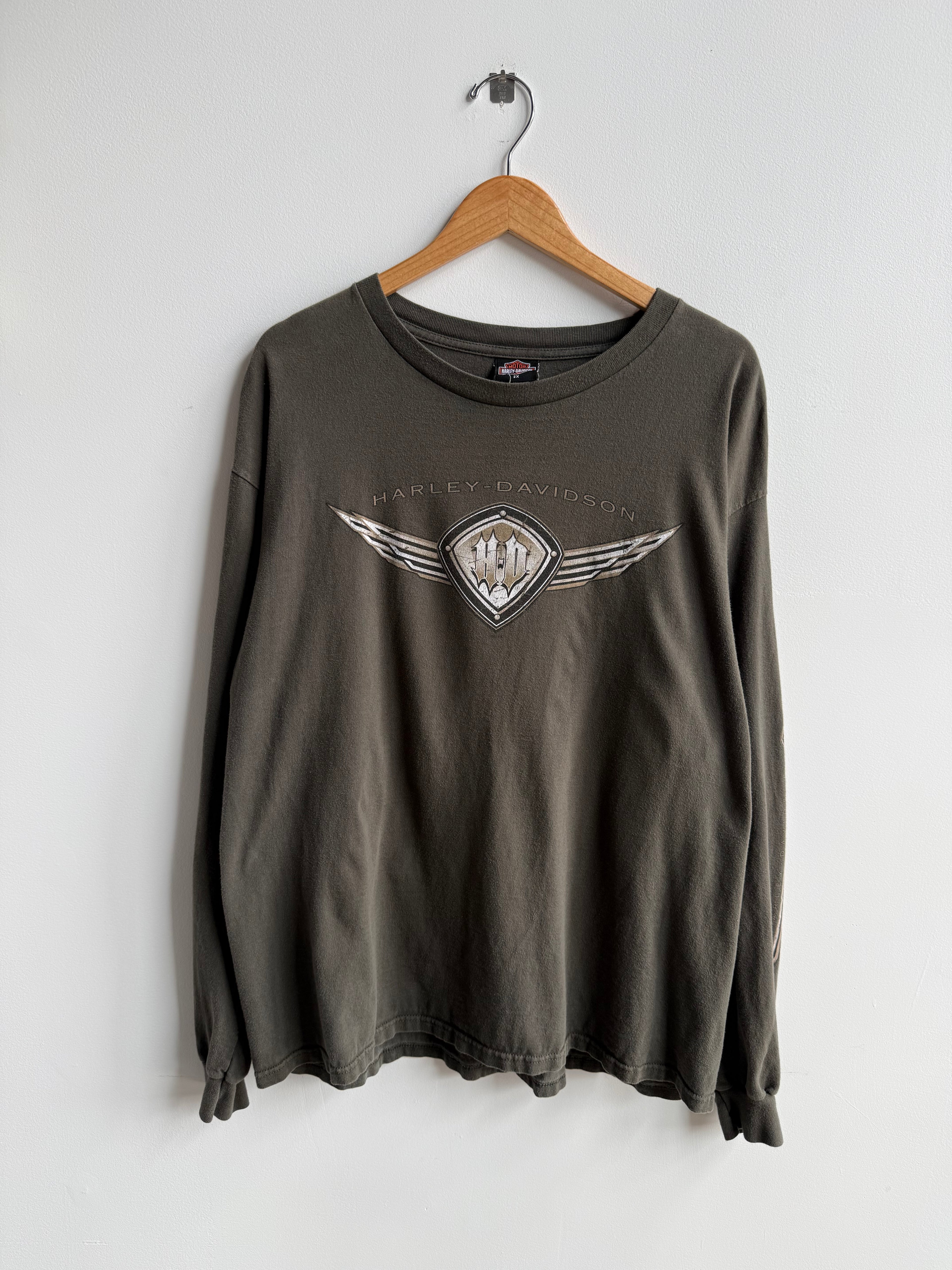 (XL) Harley Anchorage Long Sleeve Tee