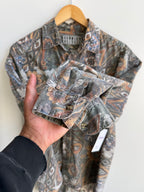 (M) Drummer Boy Pattern Shirt
