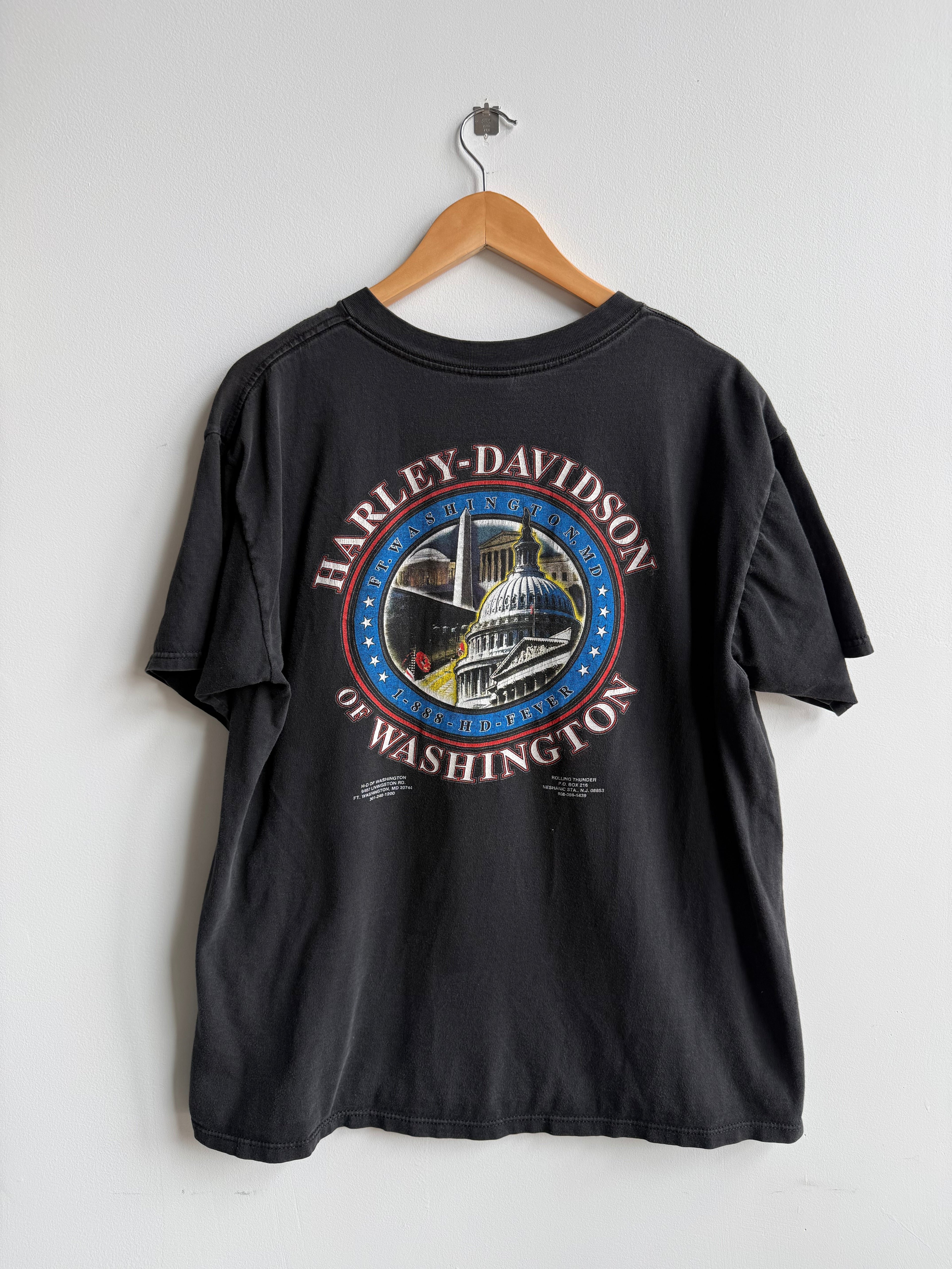 (XL) Harley Rolling Thunder Washington Tee