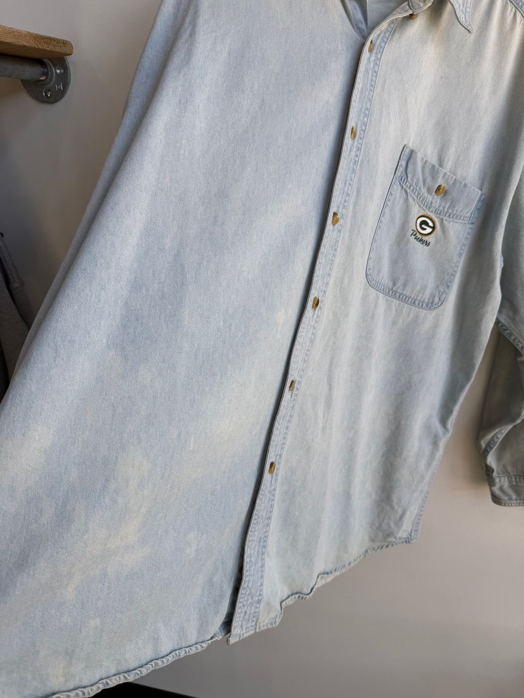 (XL) Green Bay Packers Button Up Shirt