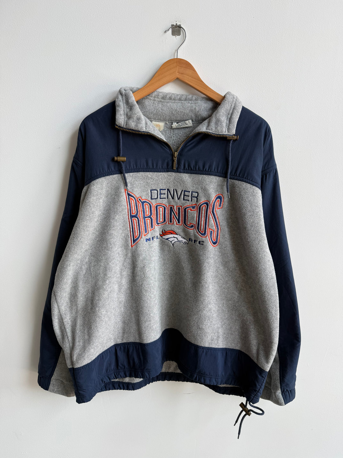 (L) Denver Broncos Fleece Jacket