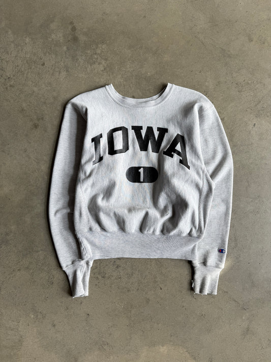 (S) Iowa Reverse Weave Crew