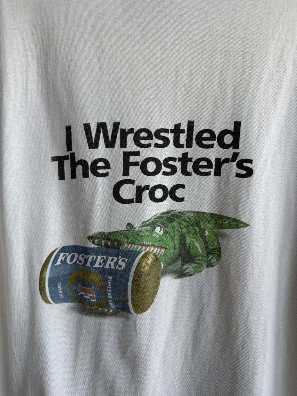 (XL) The Foster’s Croc Beer Tee