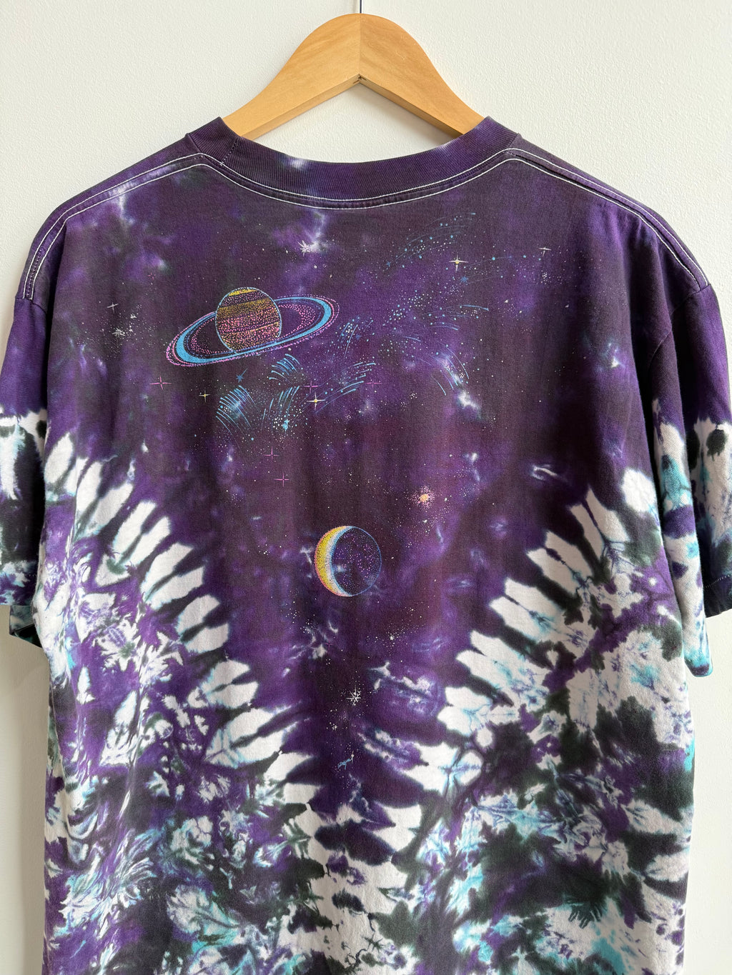 (XL) Liquid Blue Space Tee