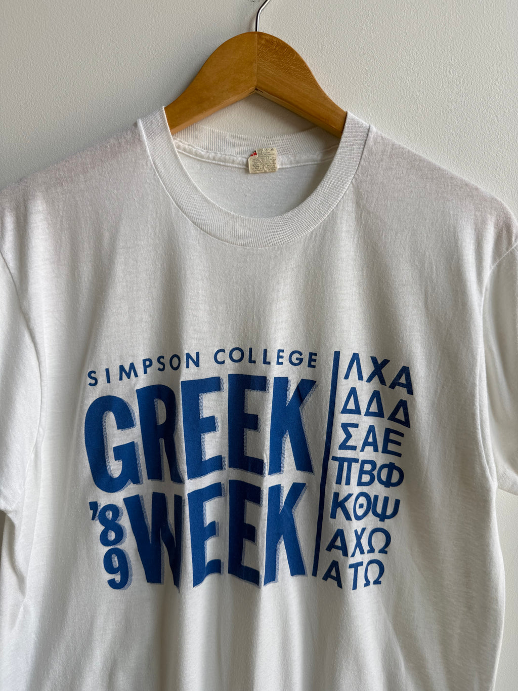 (L) Simpson College Tee