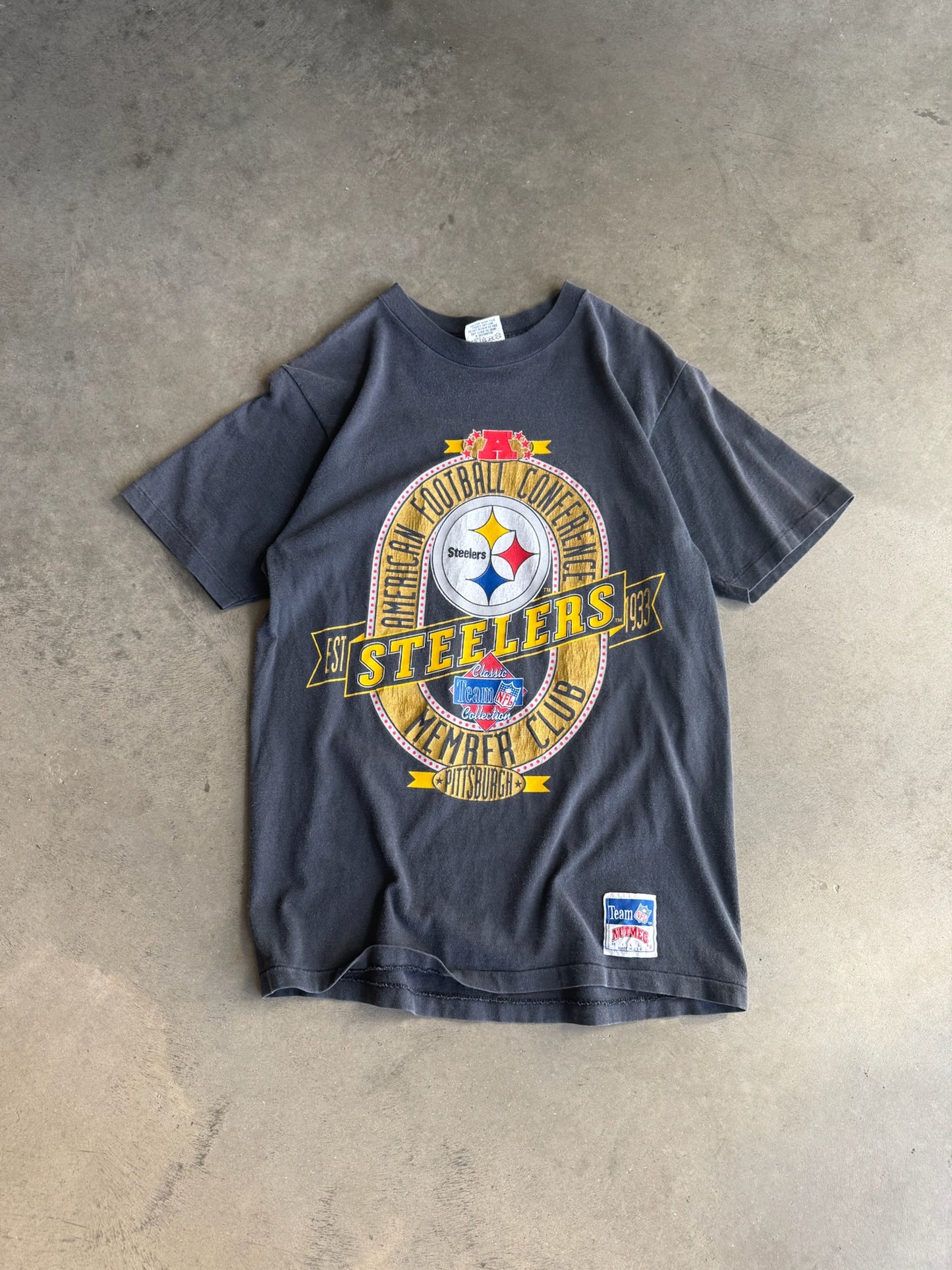 (L) Pittsburgh Steelers Nutmeg Mills Tee