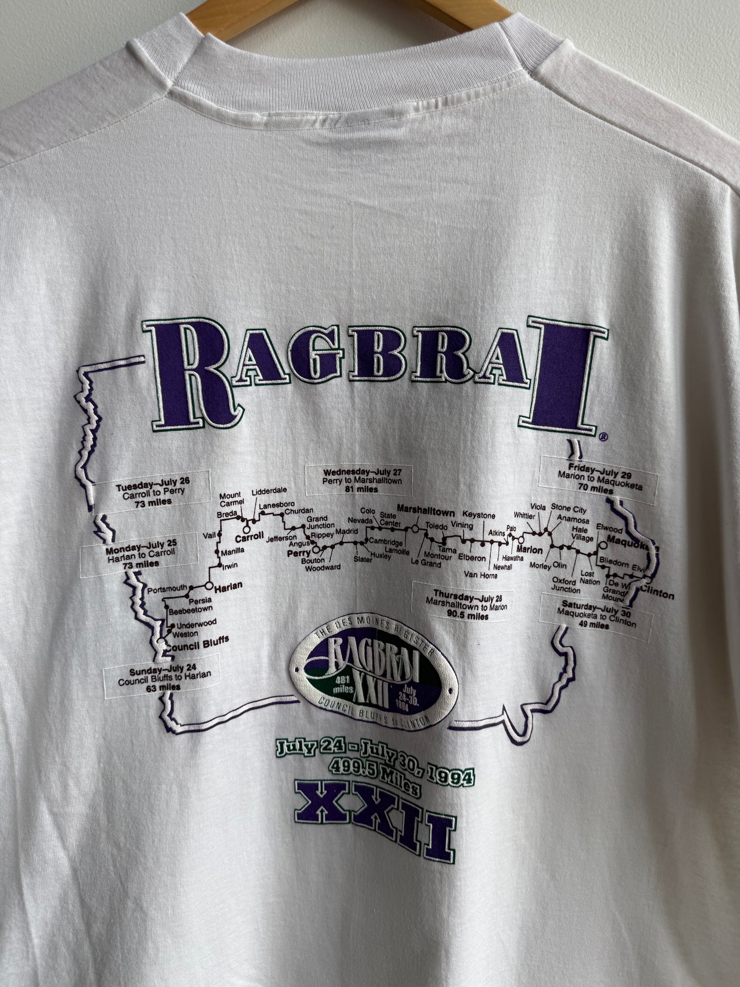 (XL) Ragbri 1994 Tee