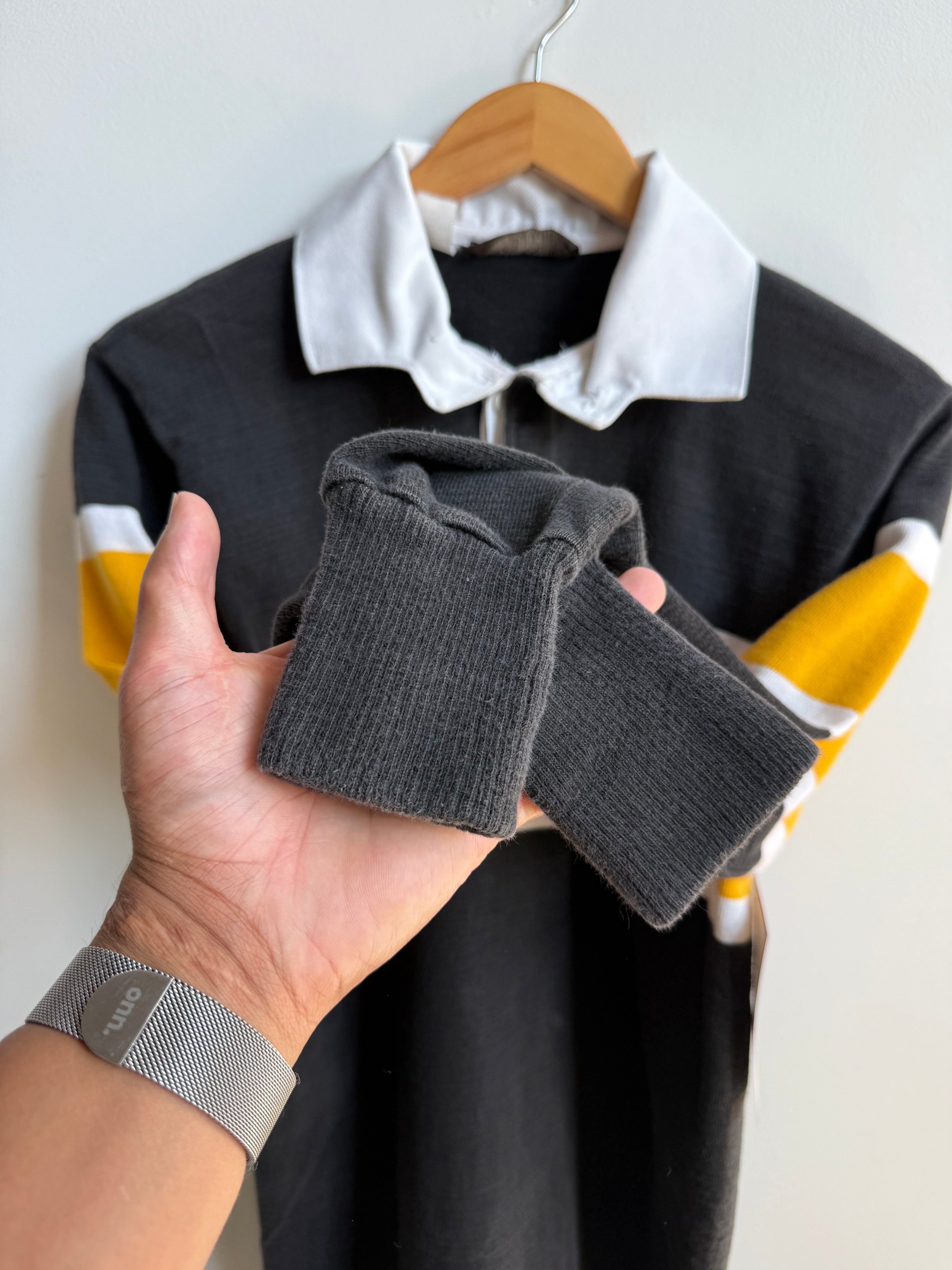 (M) Striped Rugby Shirt