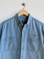 (M) Harley Davidson Button up Shirt